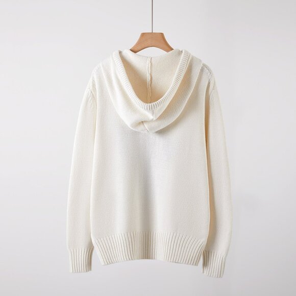 Ralph Lauren Knit Hooded Sweater - Picture 2 of 8